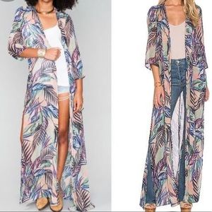 Show Me Your Mumu Karmyn Cape ~ in  Palm Funday